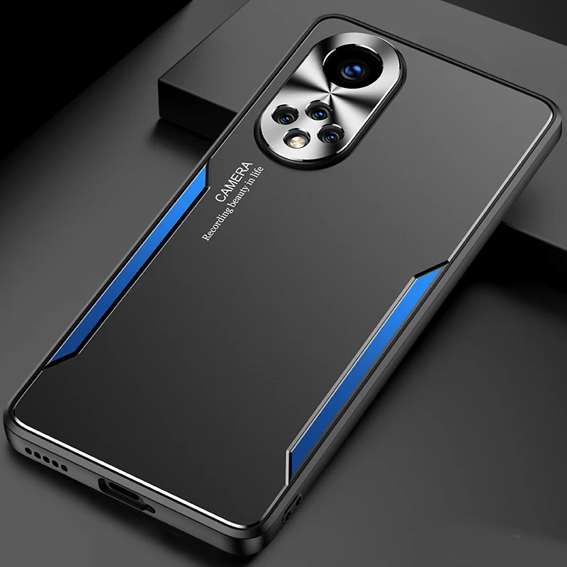 

Металлический магнитный чехол для телефона Honor 30 Pro 30 Lite 30S RUS Ultra, полноразмерная матовая задняя крышка для камеры с защитой от отпечатков пальцев