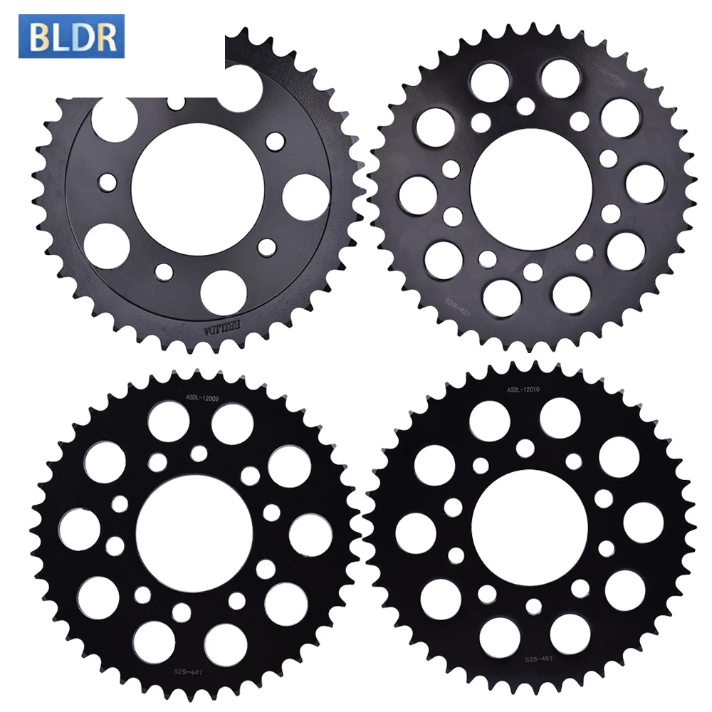 

525 39T 42T 44T 45T Rear Sprocket Gear Cam For Honda VFR400 NC21 VLX400 VLX600 Shadow VLX VFR 400 NV600 NV600C Steed 21 NV 600