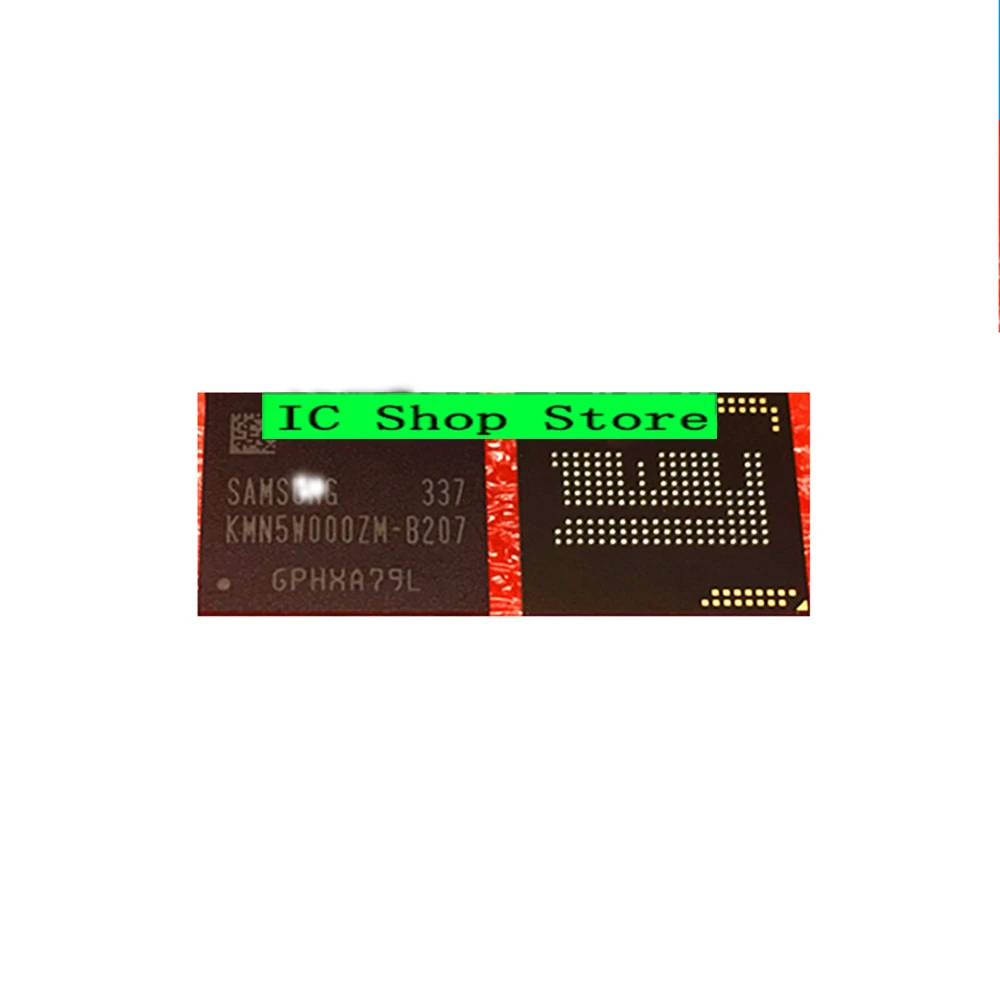 

Оригинальный Совершенно новый микросхема памяти KMN5W000ZM-B207 BGA