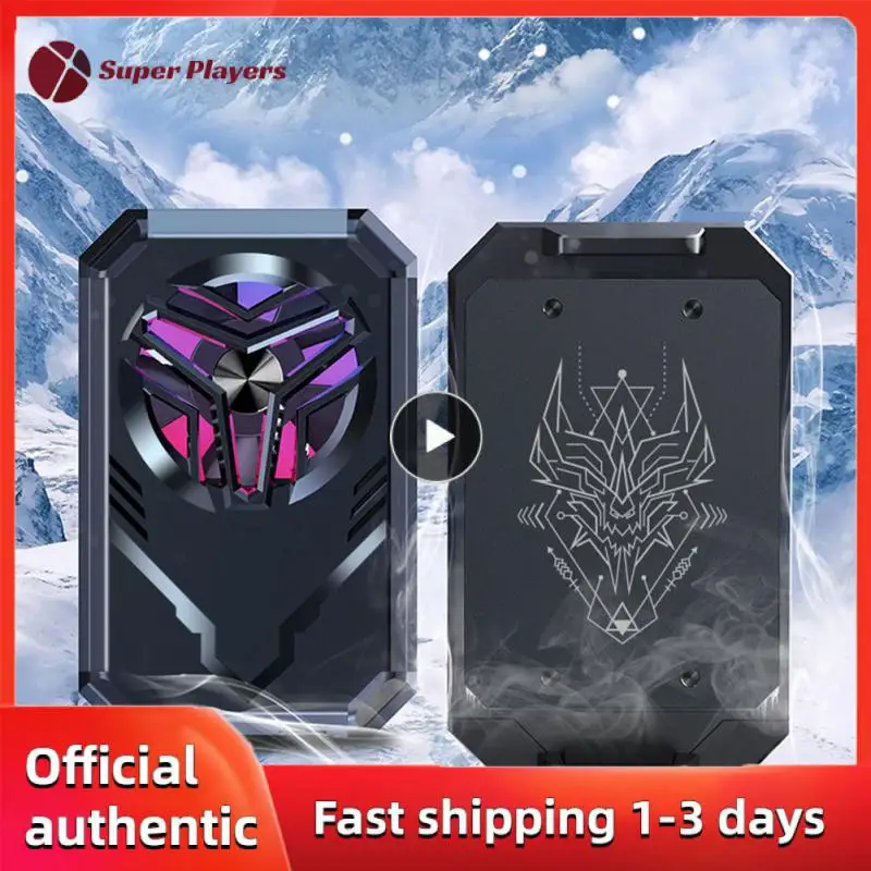 

Game Cooling Cell Phone Cool Heat Sink Cold Wind Handle Cooling Chip Mobile Phone Radiator Cooling Artifact Phone Cooling Fan