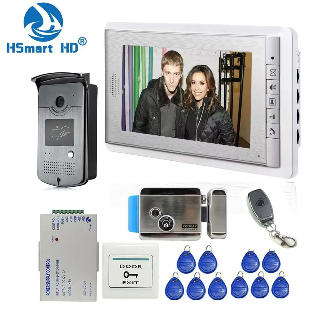 

HSmart HD Проводной видеодомофон 7 дюймов