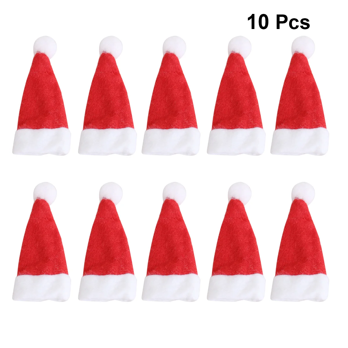 10 шт. миниатюрный держатель рождественская посуда сумка шапки леденец крышка от