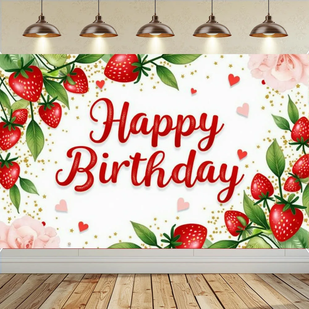 Фон для фотографий клубника