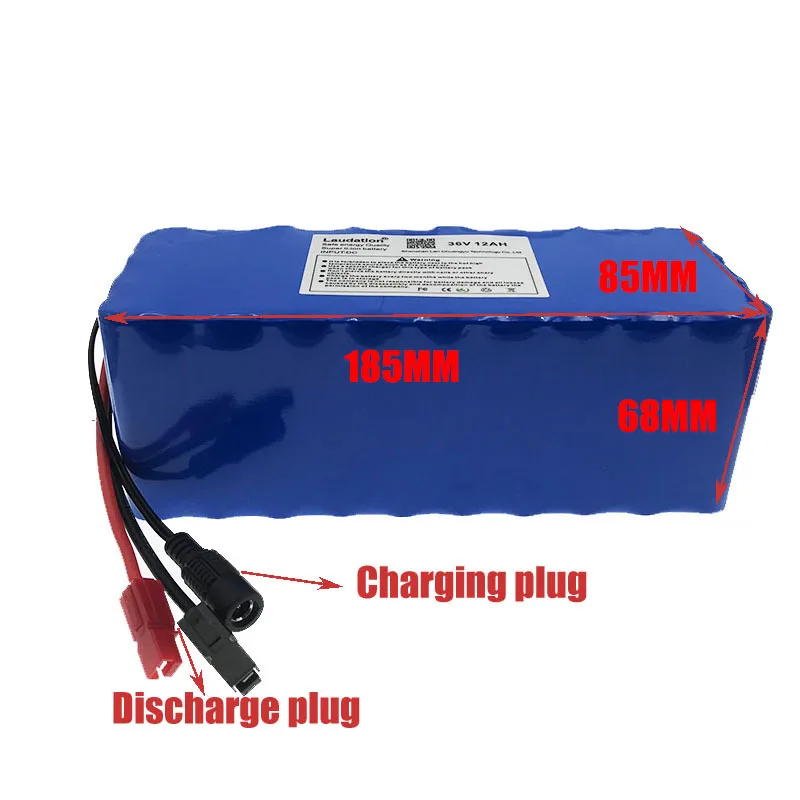 

Laudation 36V Ebike Battery 36V 8ah Lithium Battery 18650 Battery 10S 4P For Electric Bicycle Built-in 15A BMS For Anderson Plug