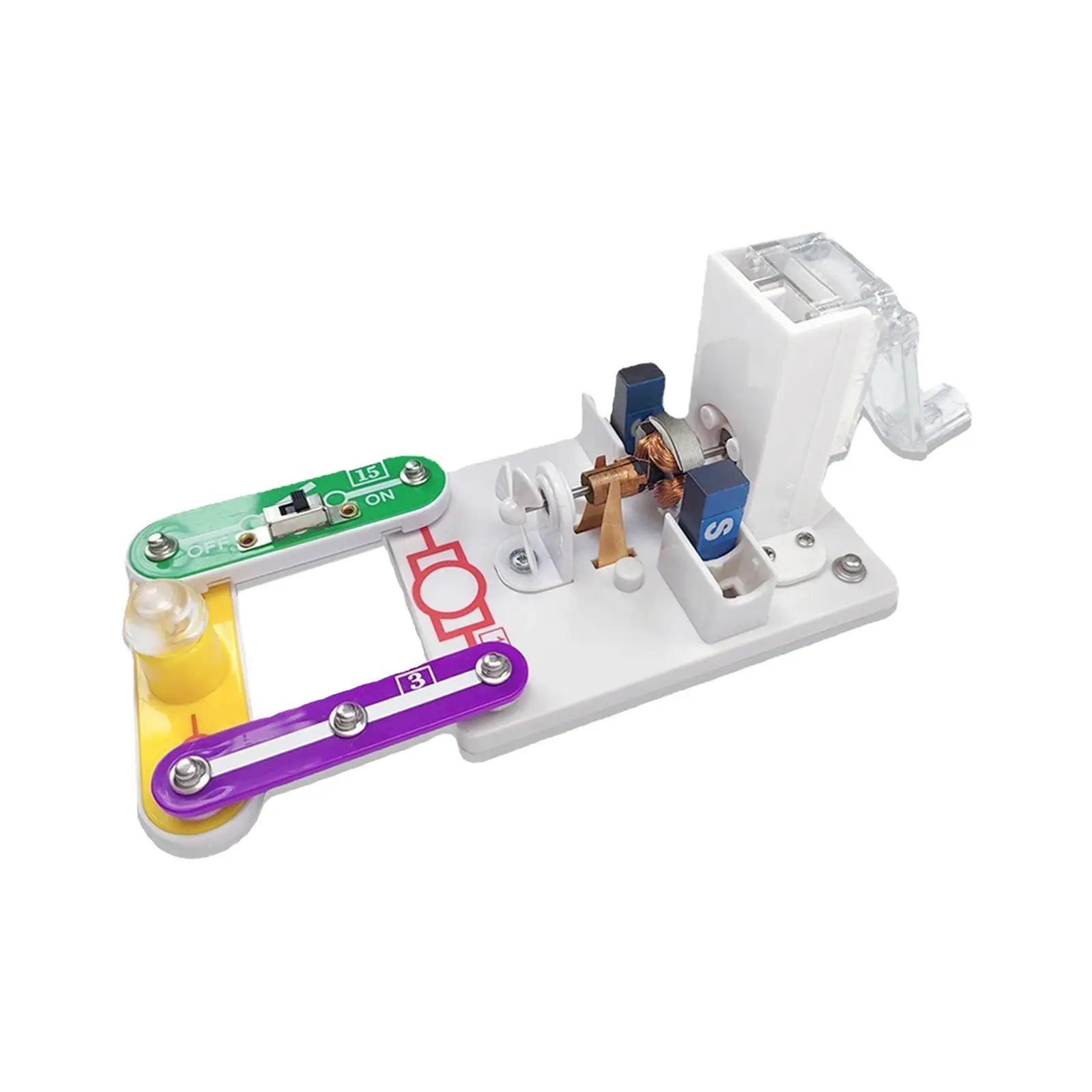 

Hand Generator Toy Birthday Gift Invention Education Toys Science Experiment Manual Assemble Kids Professional for Home Project