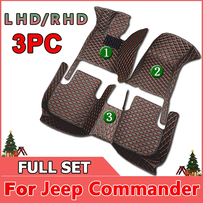 

Автомобильные коврики для Jeep Commander XK 2006 ~ 2010, коврик, ковер, противогрязные подкладки, набор кожаных ковриков, детали интерьера, автомобильны...