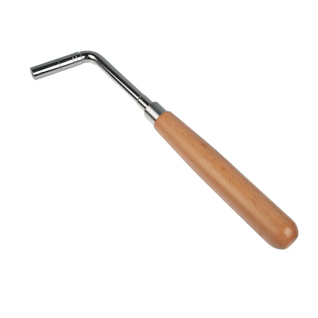 

Wood Handle Piano Tuning Wrench Spanner Keyboard Instrument Accessory