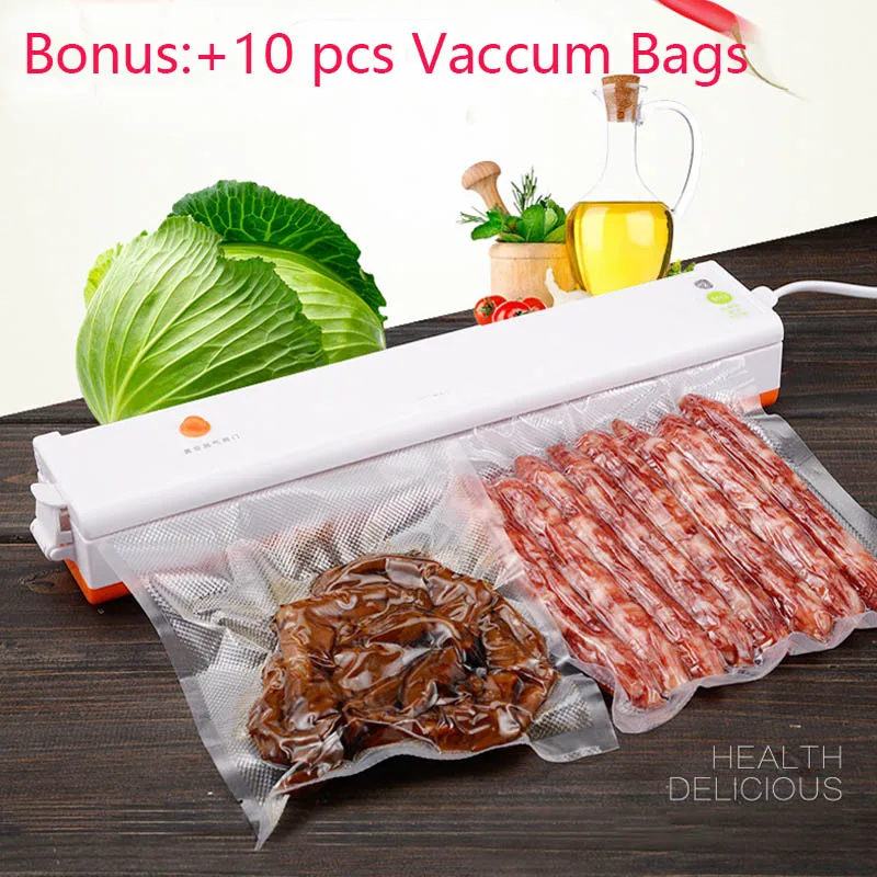 Vacuum Sealer/Packaging Machine Food Vacuum Compression Tool Electric Vacuum Bags Vacuum for Products Kitchen Storage Plastic