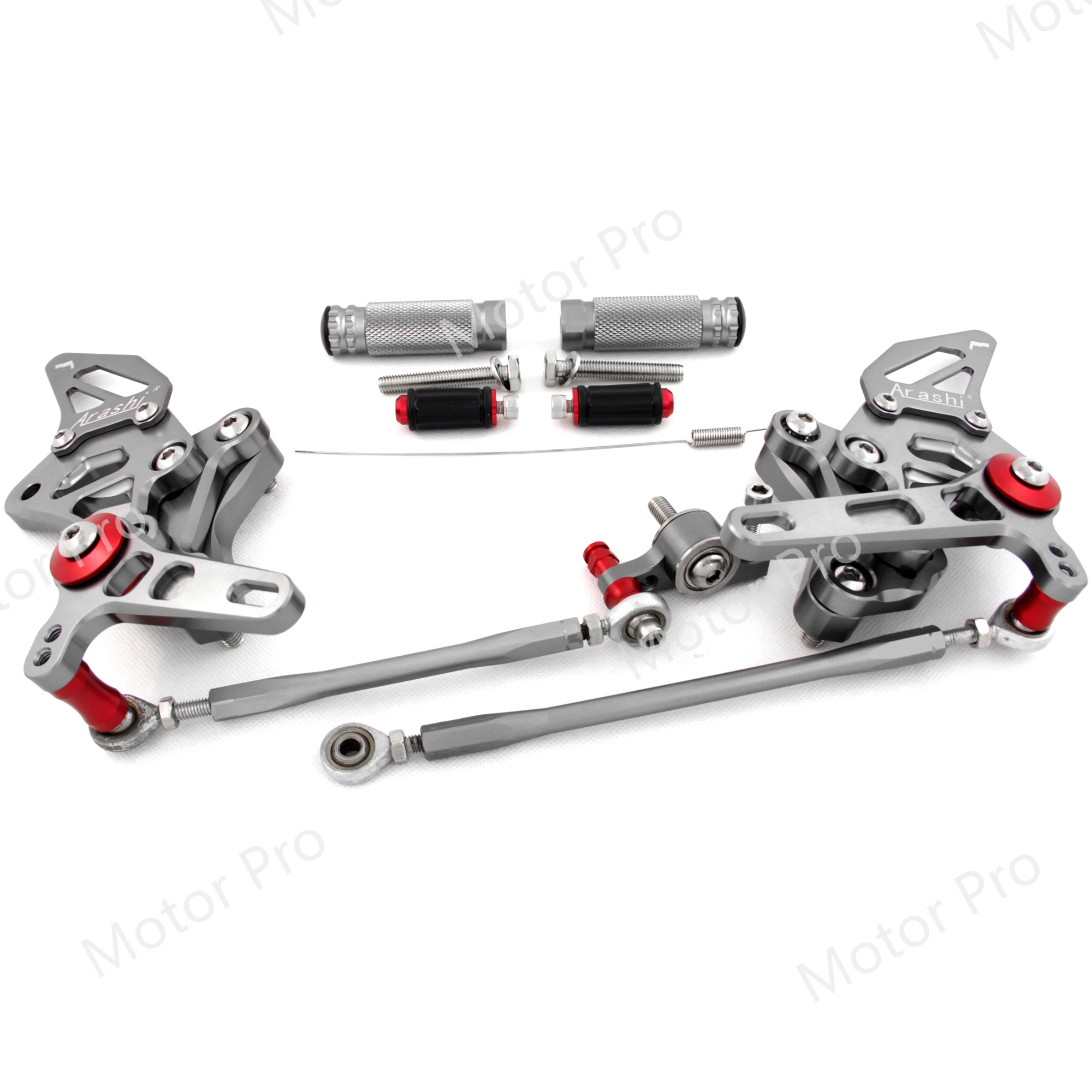 Регулируемые подножки для Ducati 1098 1098S 1098R 2007 2008 2009 аксессуары мотоциклов комплект