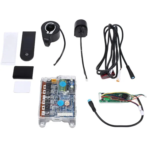 

Electric Scooter Bluetooth Controller Assembly Motherboard Controller Display with Front and Rear Light for M365 PRO