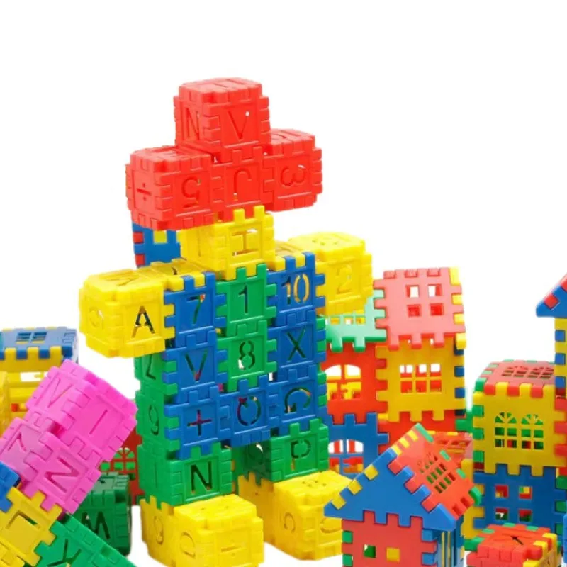 

Puzzle Digital Building Blocks Puzzle Insert Assembled Cube Baby Early Education Kindergarten Puzzle Children Building Blocks