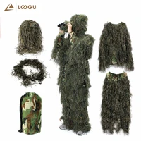 vilead sniper camouflage suit hunting ghillie suit secretive hunting clothes invisibility army airsoft shooting military uniform