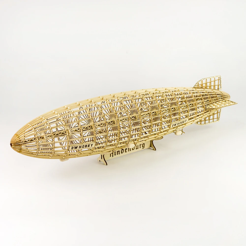 Фото Модель дирижабля AEO LZ-129 Hindenburg Zeppelin, масштаб 1:408, из бальзы, набор для самостоятельной сборки, 3D-модель для статической демонстрации, самолет №2