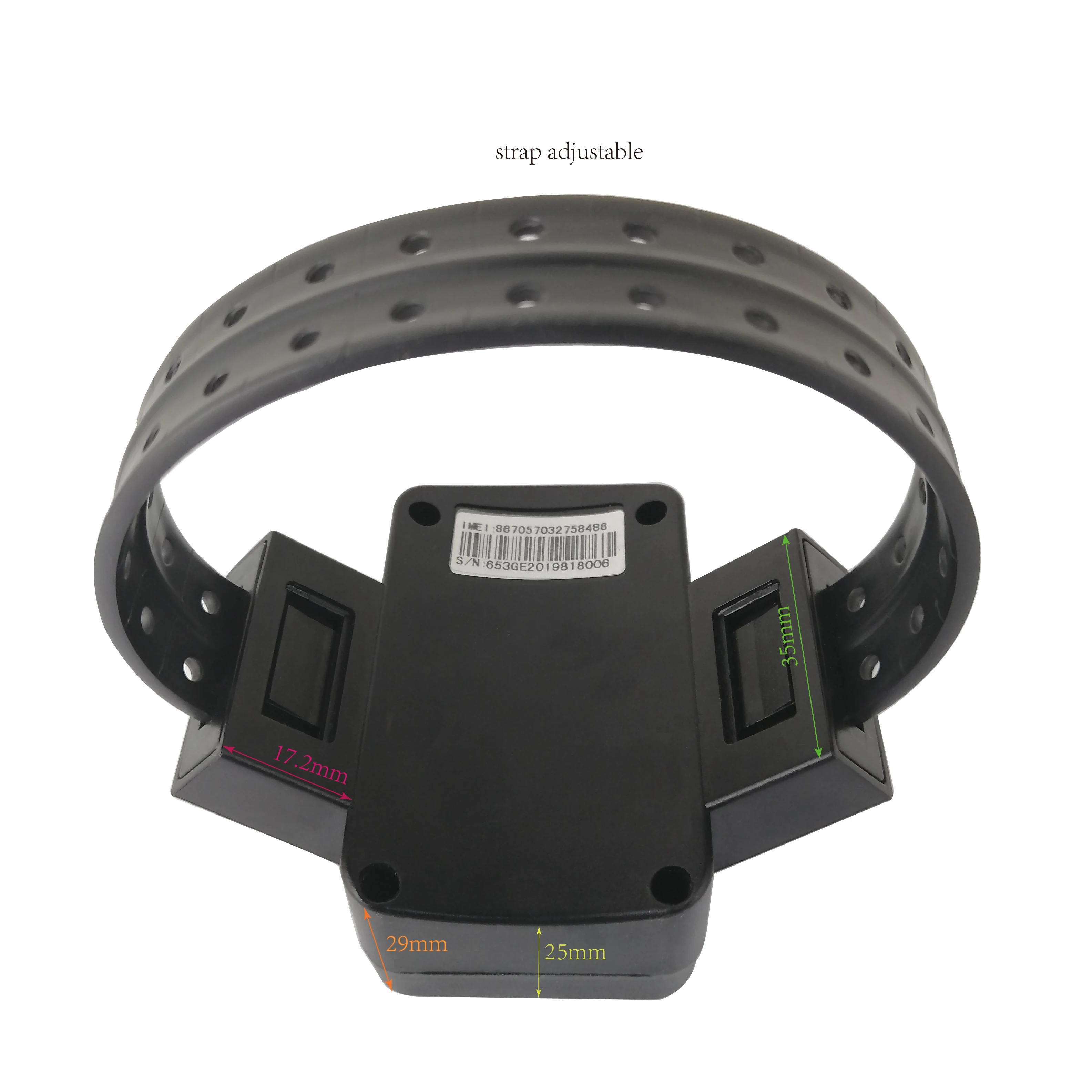 Megastek-Monitor Gps para tobillo, dispositivo para seguimiento de Fakes, tobillo, para prisionero