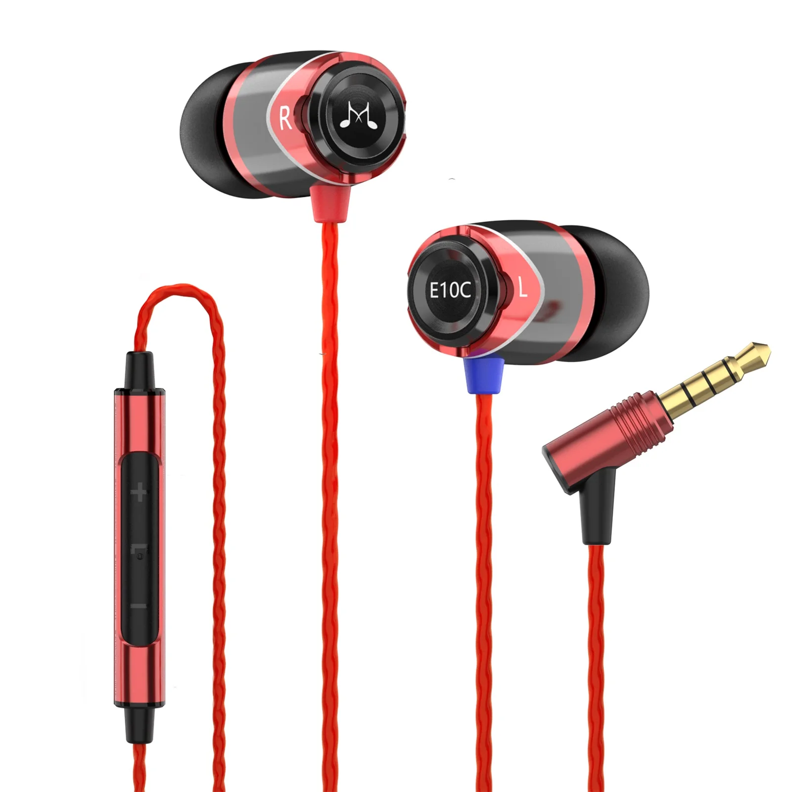 Наушники-вкладыши Проводные SoundMAGIC E10C, 3,5 мм, с микрофоном