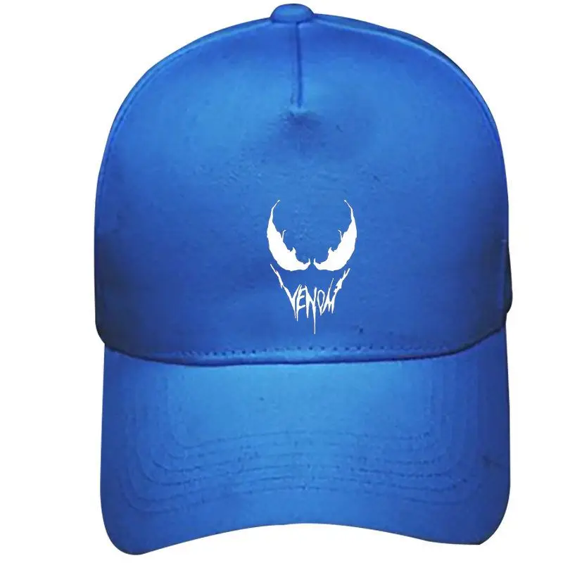 

Детская кепка с рисунком Венома из аниме Marvel, бейсболка нового дизайна 2023, повседневная креативная Кепка с солнцезащитным козырьком, модная универсальная Кепка