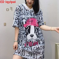 ed iqyipai hollow out mesh fabric dress women loose summer hooded dress breatable thin pullovers dress cartoon dresses