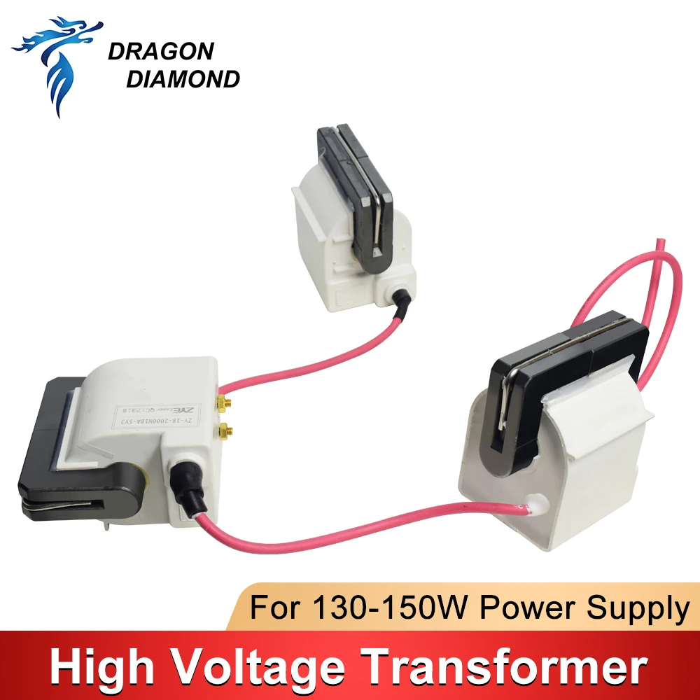 DRAGON DIAMOND 150W High Voltage Flyback Transformer For 150W CO2 Laser Power Supply Engraving Cutting Machine