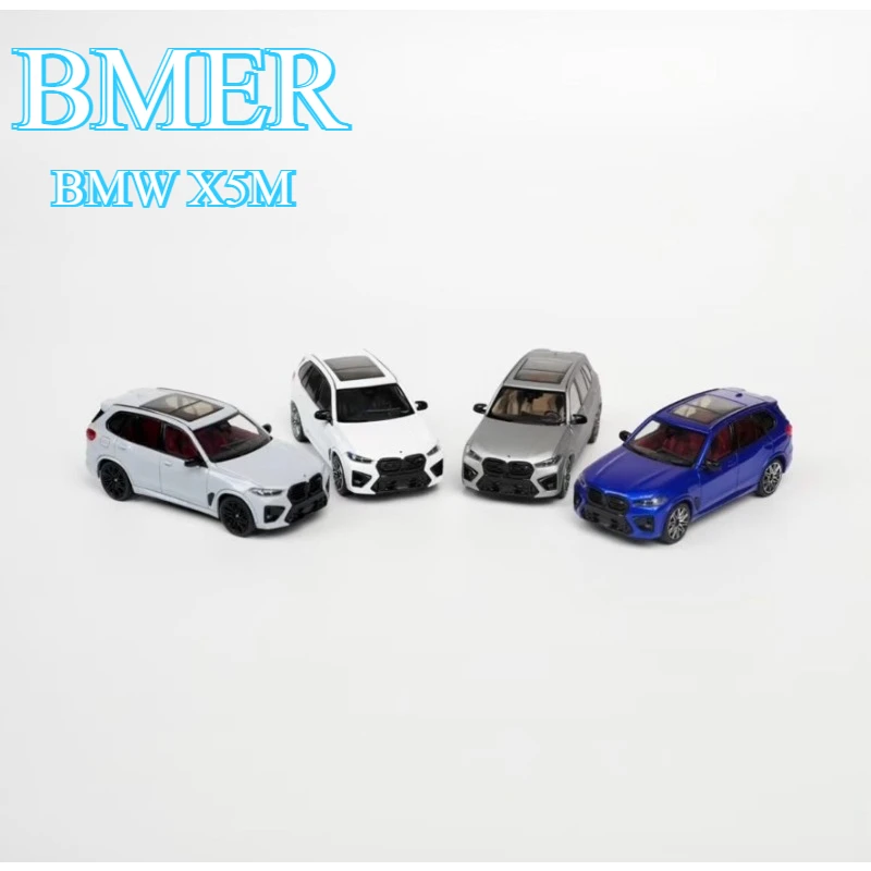 Фото Реалистичная модель автомобиля BMER 1/64 из сплава, BMW X5M Thunder Edition, для коллекции взрослых, подарок для мальчиков или детей. №1