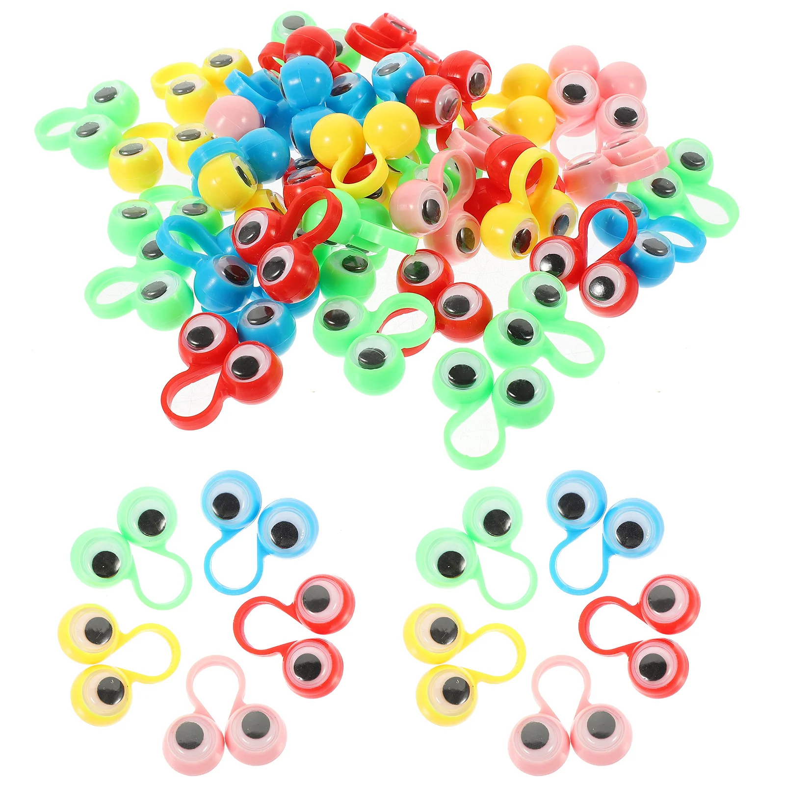 

50 шт., набор игрушек для глазного яблока, из нержавеющей стали