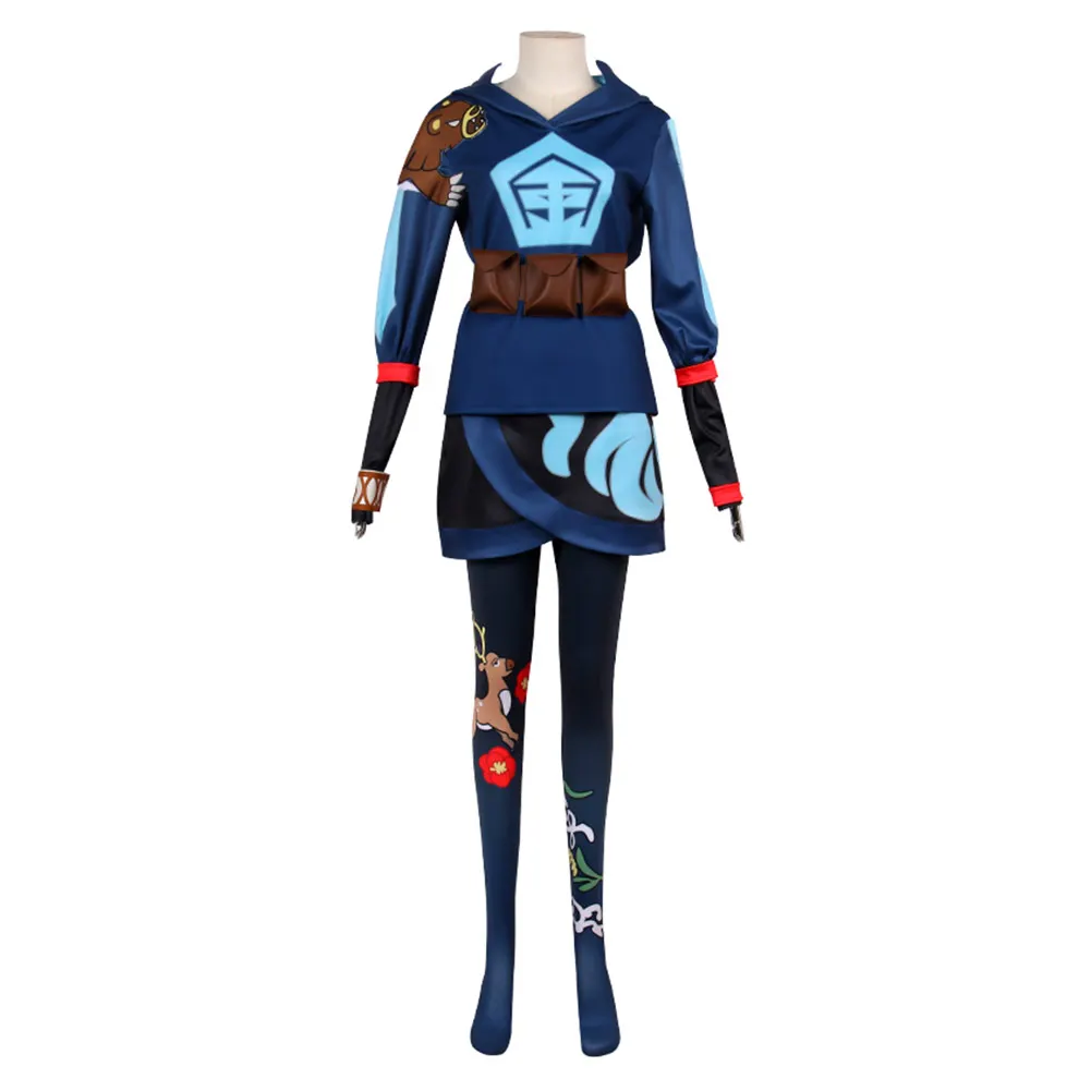 

Legends Arceus Mai Cosplay Costume Halloween Carnival Suit