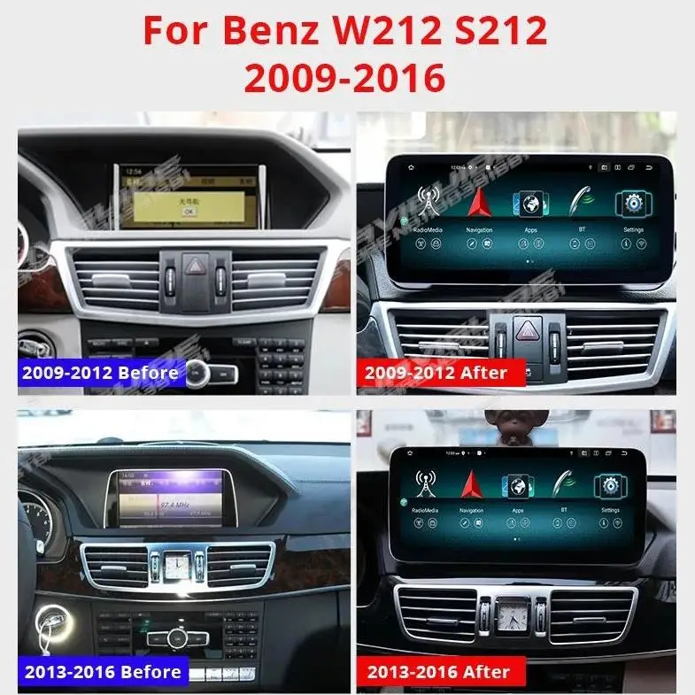 NAVIGUIDE 10 25 'ɺndroid 12.0 автомобильный GPS Navi радио для Mercedes W218 2011-2018 Carplay авто стерео