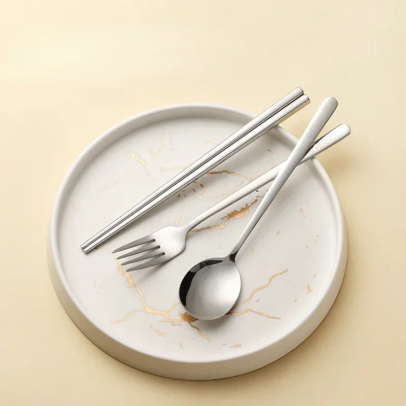 Портативный набор столовых приборов Snoopy для кемпинга столовая посуда из