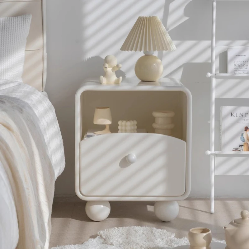 

Drawers Drawers White Nightstand Cheap Storage Vanity Cute European Nightstand Aesthetic Nightstand Muebles Bedroom Furniture