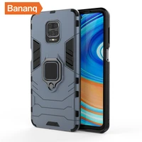 bananq camera protection armor phone case for redmi note 4 5 6 7 8 9 shockproof bumper ring holder back cover