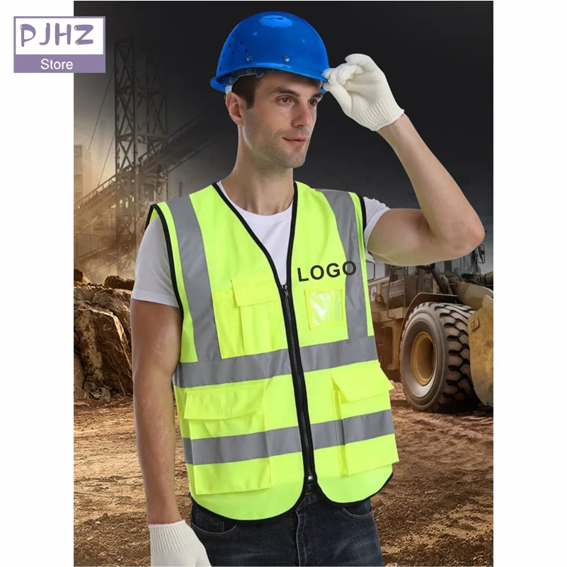 Защитный светоотражающий жилет рабочая одежда мотоциклетный велосипедный