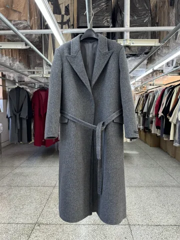 SHENGYAO Ветровка женская свободного кроя синего цвета