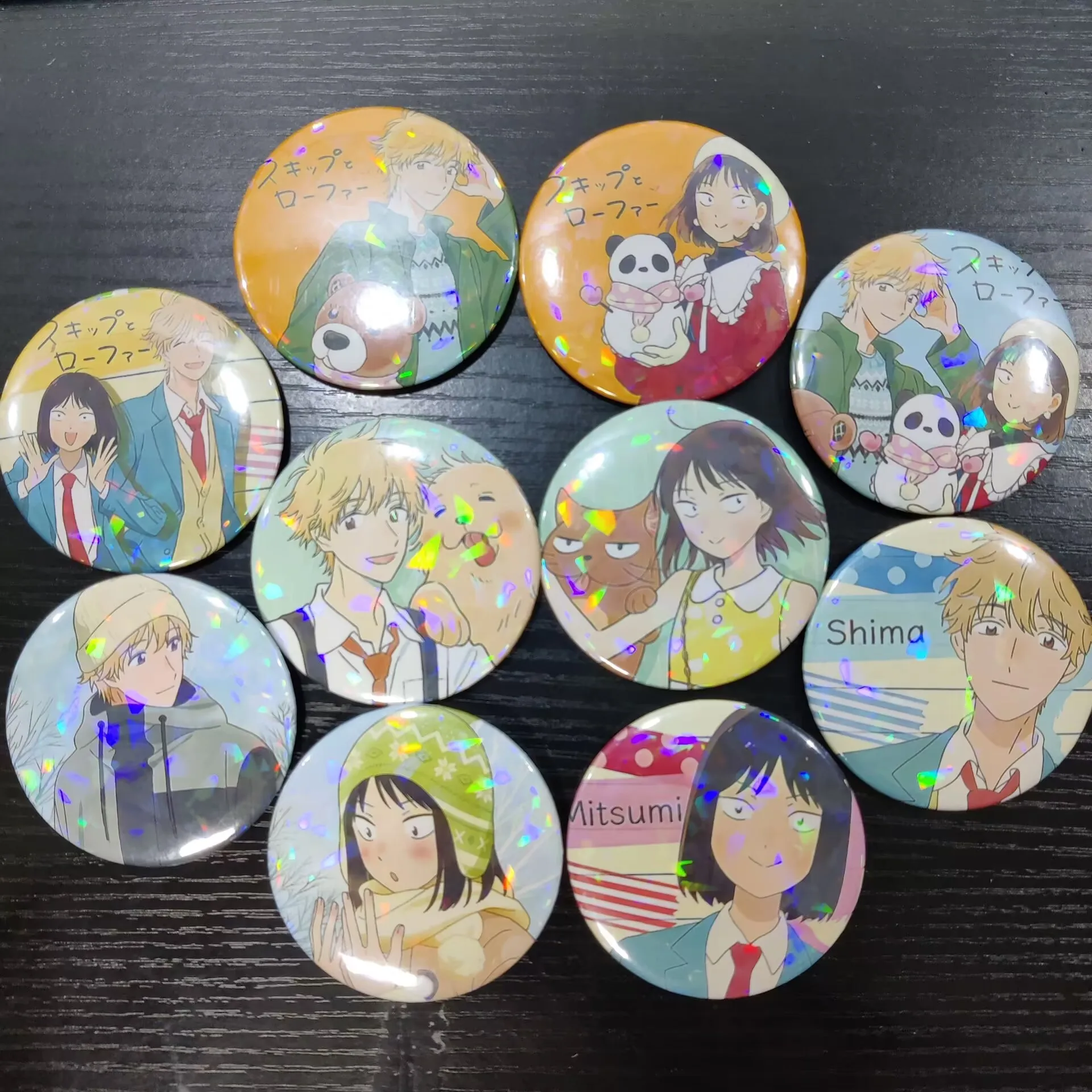 Металлический значок Skip and Loafer