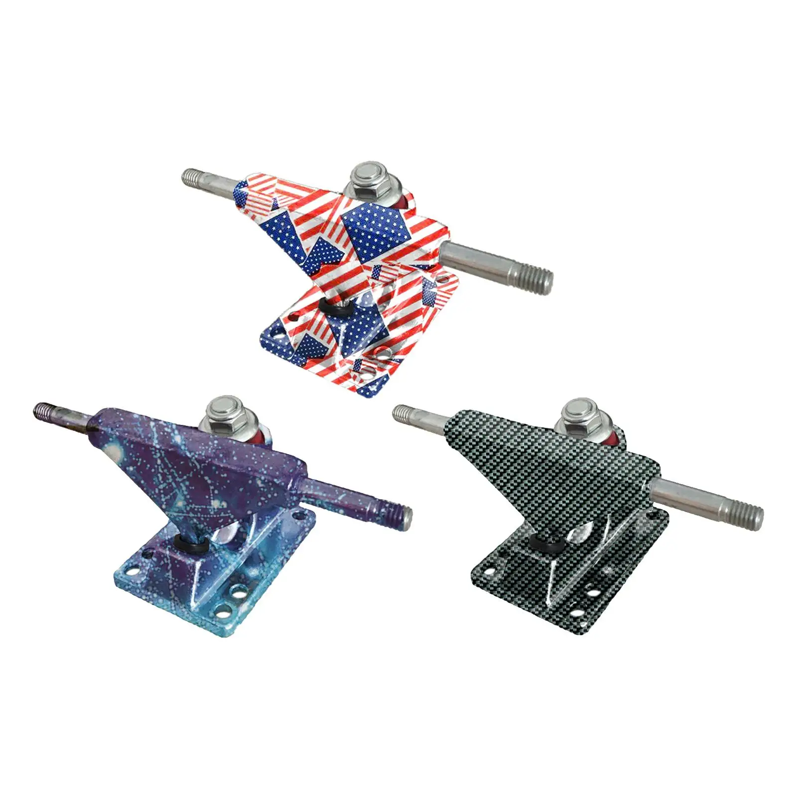 

2pcs 3.25" inch Fish Skateboard Truck Aluminum Retro Mini Road Skate Trucks