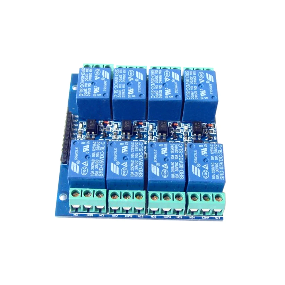 Релейный модуль 8 способов 5 в 10 А на плате EL817 релейная плата оптрона