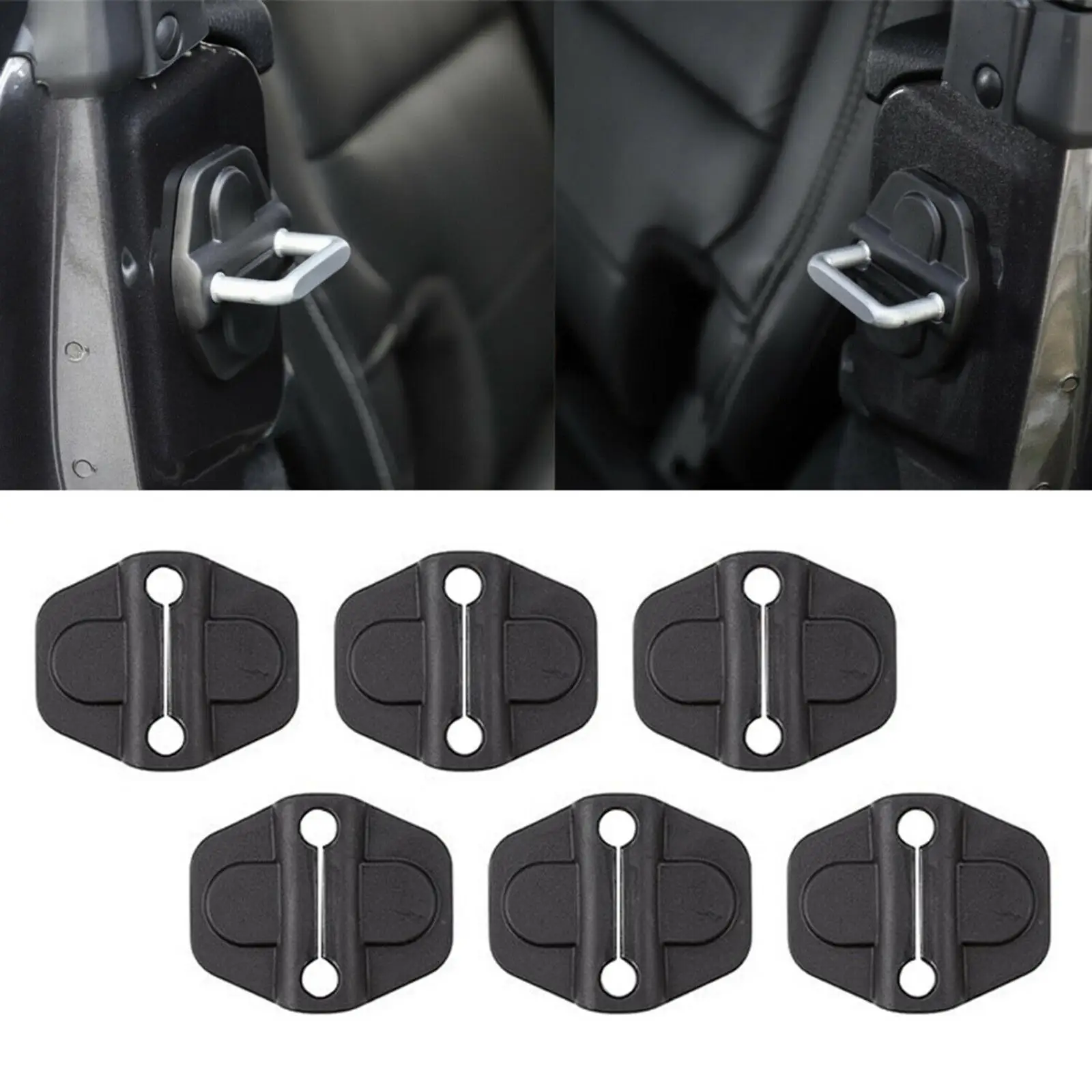 

Крышка дверного замка для Jeep Wrangler JL JLU 2018-2021, 6 шт.