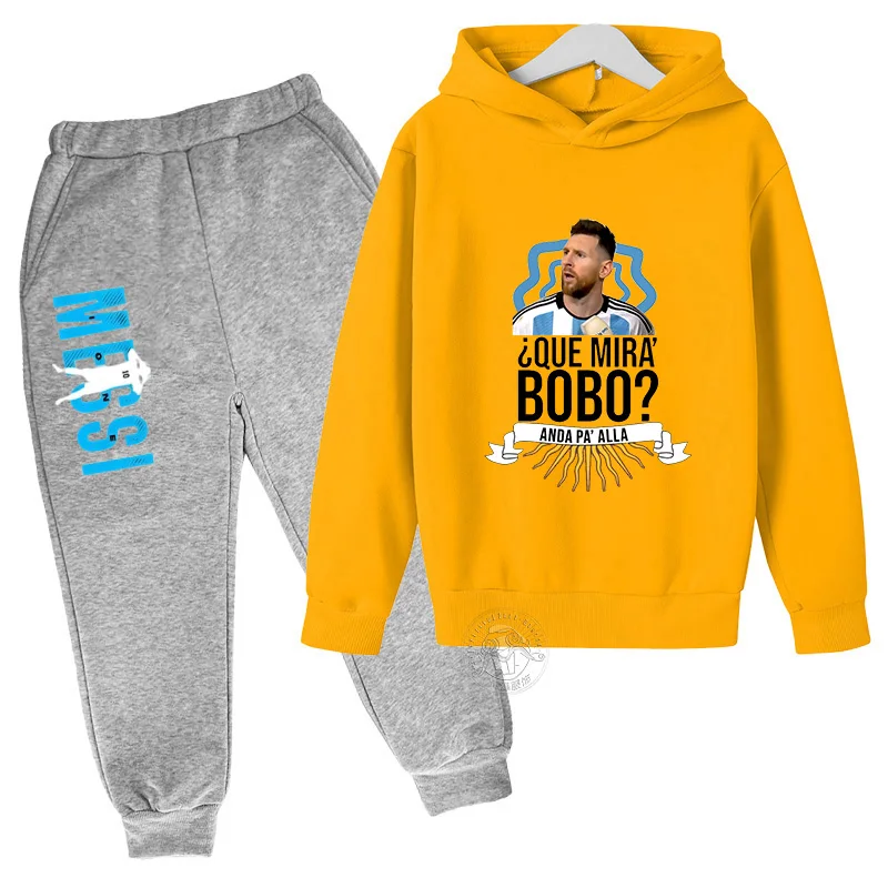 Весенне-осенняя детская одежда с комплектом спортивной одежды из полиэстера