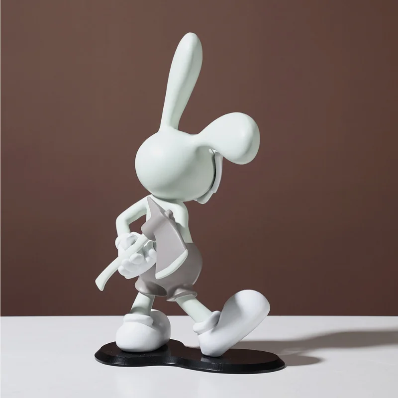 Креативная маска Ax с мультяшным Кроликом украшение для дома из мультфильма