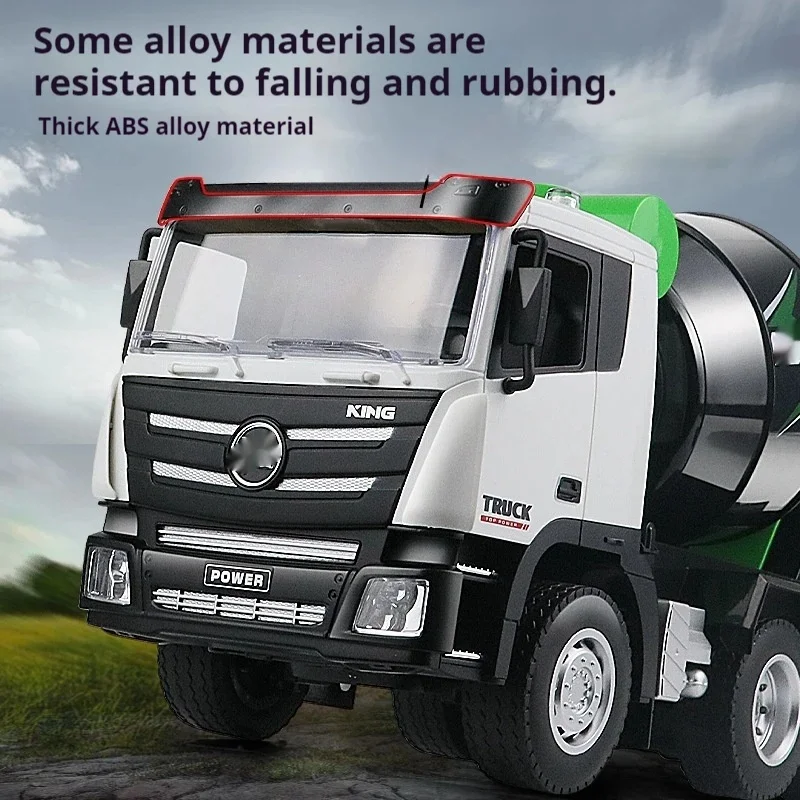 Радиоуправляемый грузовик 1:18 9-канальный Миксер с дистанционным управлением