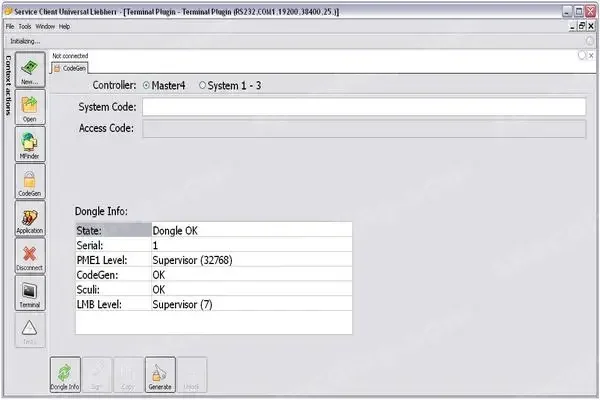 ДИАГНОСТНЫЙ КОМПЛЕКТ LIEBHERR (LD)
