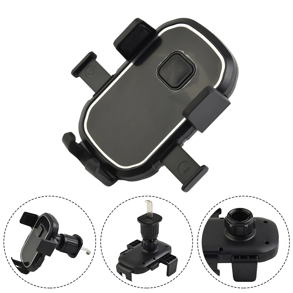 

Useful Brand New Durable High Quality Phone Bracket Car ABS Bracket Clip Cradle Holder Hook Mount Stand Tool Trim