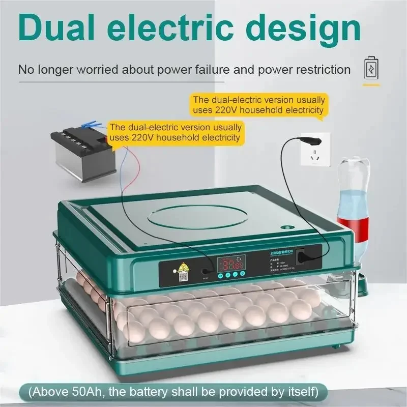 9/15 инкубатор для яиц с выдвижным ящиком мини-инкубатор автоматической ионной