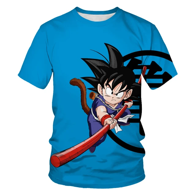 New Dragon Ball Theme Top Fashion Cartoon Cool Children's T-shirt 3d Shirt Boy Men Women Short Sleeve Top Street Summer Tees