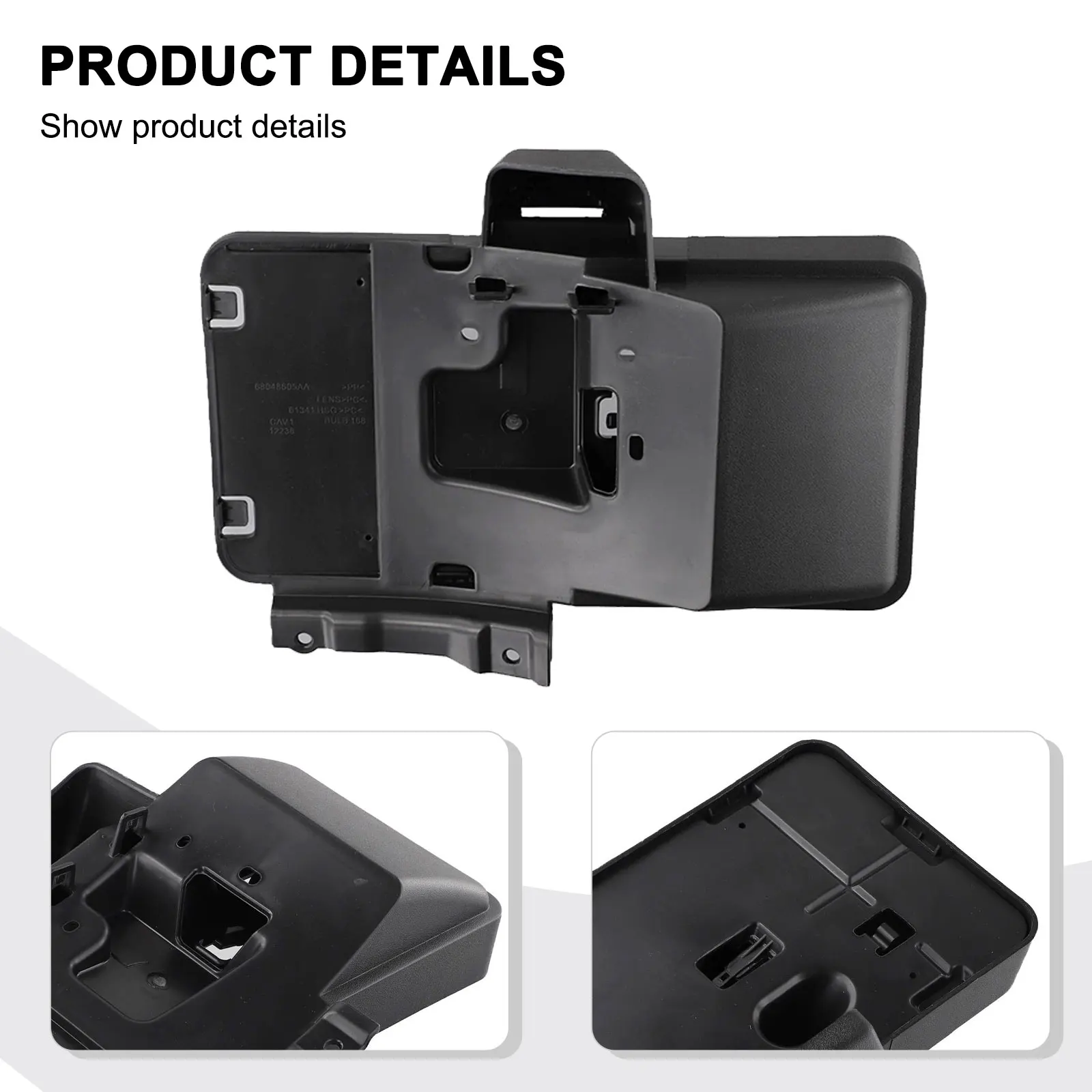 68064720 Кронштейн AA Износостойкий и недеформирующий. Черный для Jeep Wrangler 2007-2017 Practical