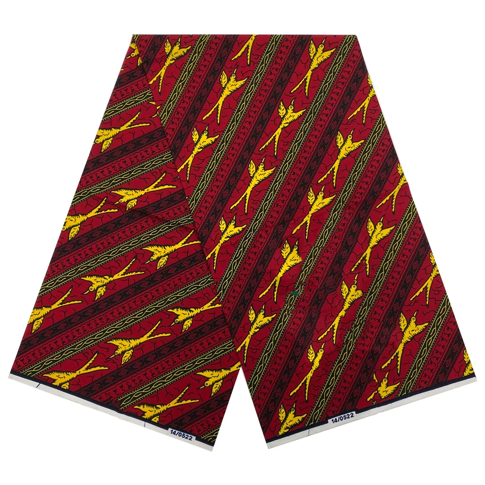 

Veritable Wax African Wax Fabric Nigerian Ankara Block Prints Batik Fabric Dutch Hollandais Pagne 100% Cotton For Sewing VL-78