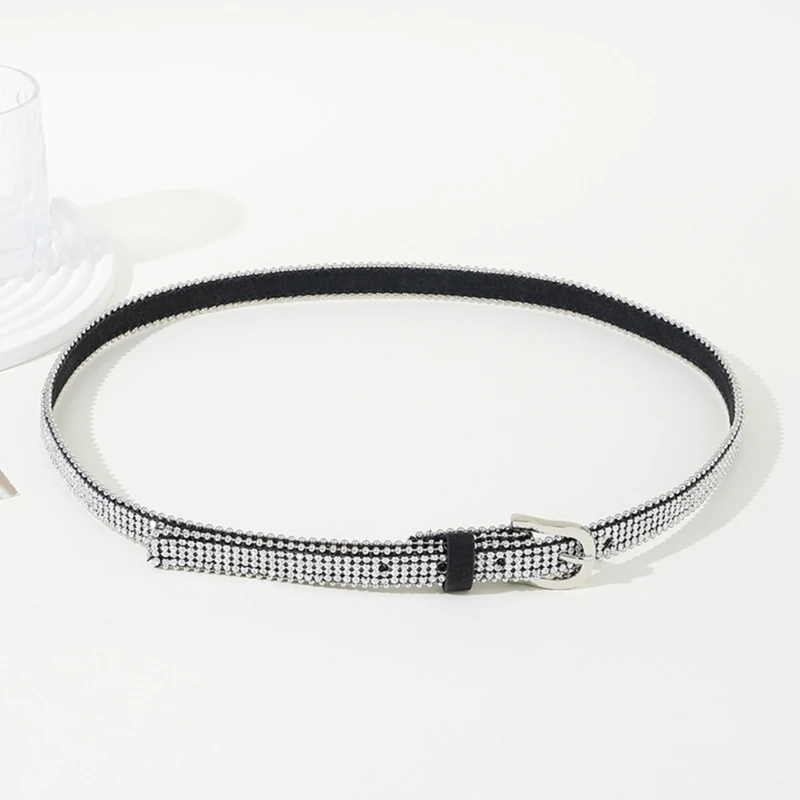 

Unique Waist Belt Shinning Full Diamond Belt for Woman Men Jeans Formal Dress Drop Shipping