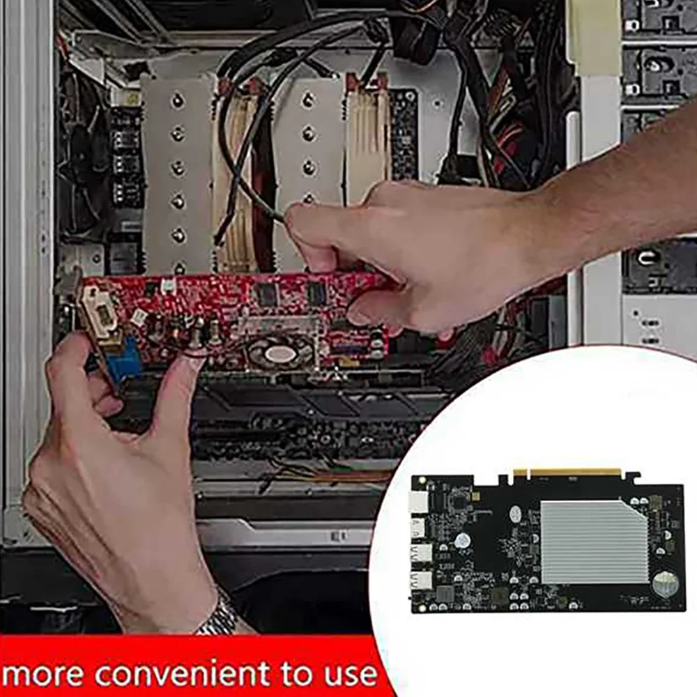 ETH-HSW2 BTC набор материнской платы для майнинга 6XPCIE X16 слот графической карты 70 мм DDR3