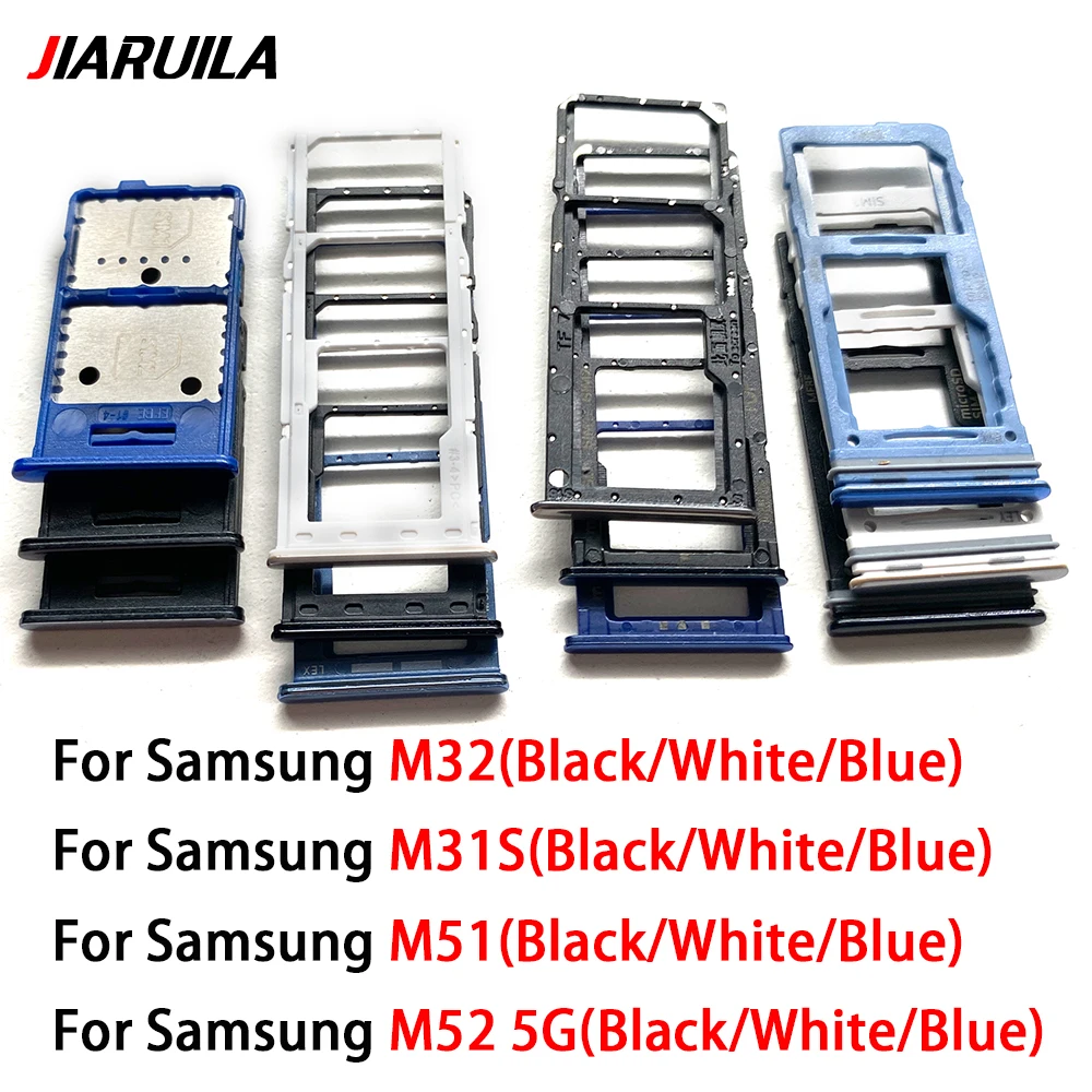 Лоток для Sim-карты Samsung M31S M32 M51 M52 слот двух Micro SIM-карт лоток держатель запасные