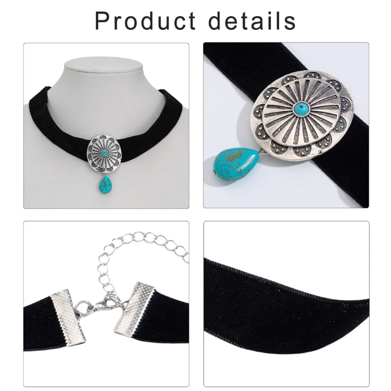 Ожерелье-чокер с резной раковиной большая регулируемая цепочка из раковины для