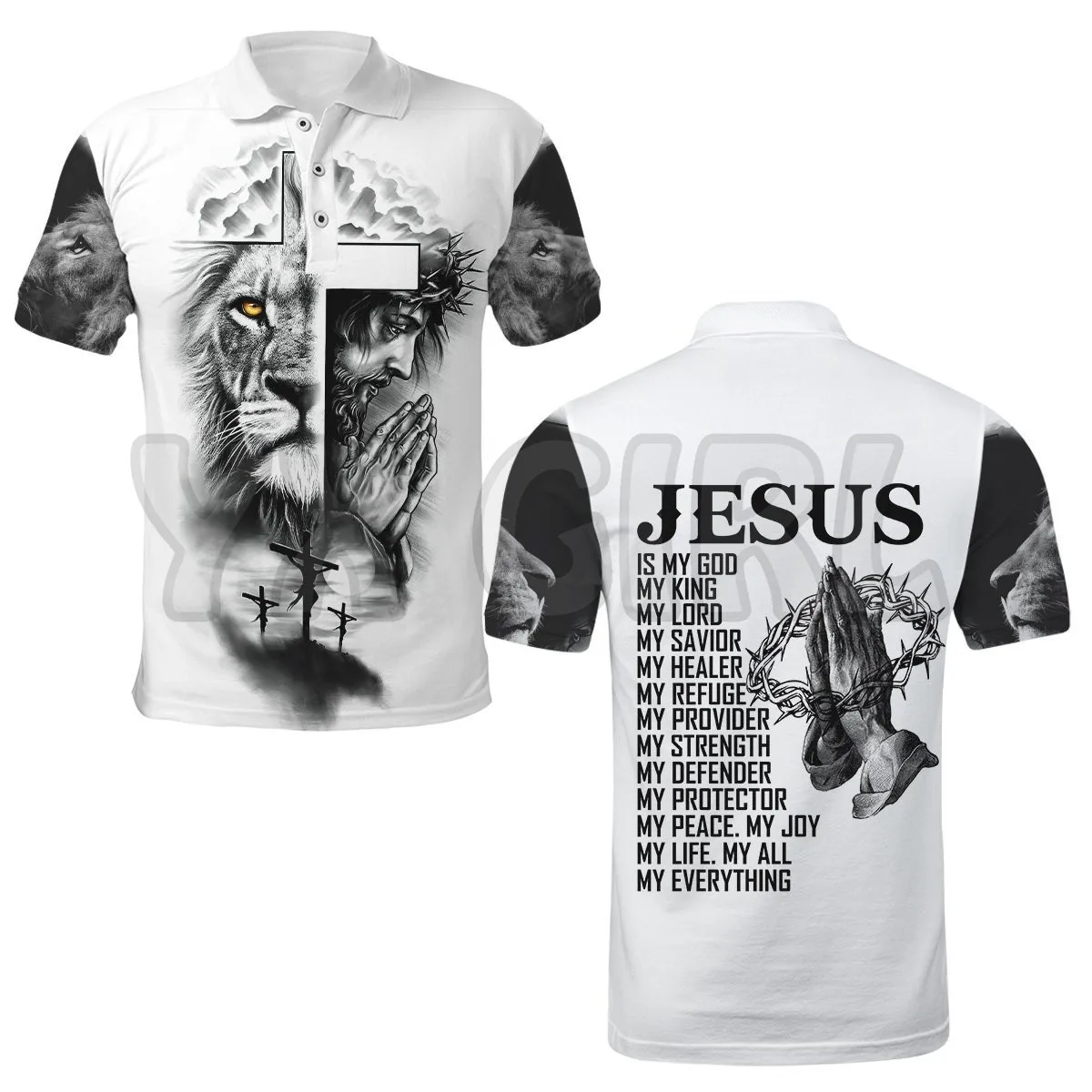 

2022 Summer shirts women for men Jesus There Is A Kind Of Love That God Only Knows 3D printed Short sleeve t shirts Tops camisas
