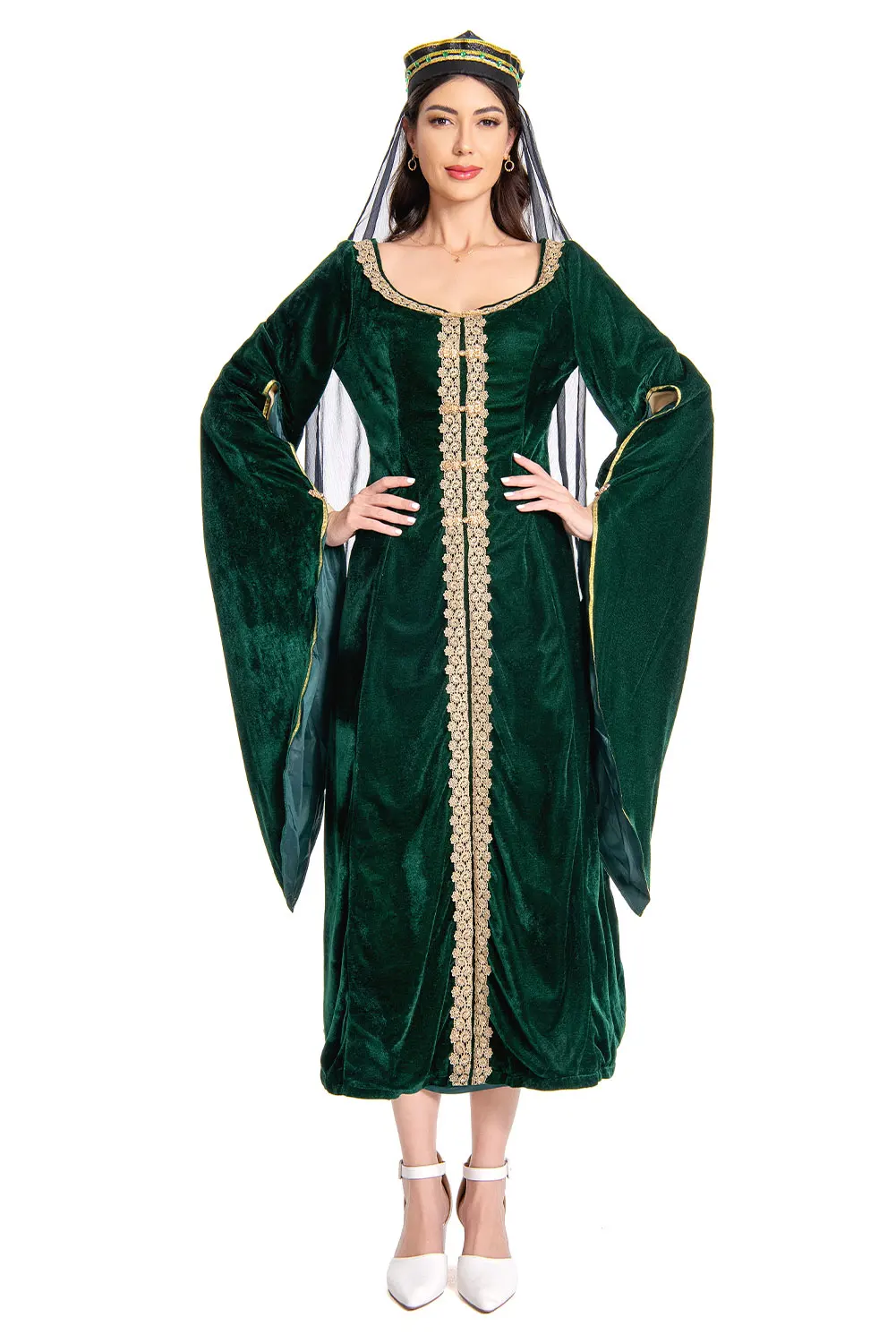 Alicent Cos Hightower косплей зеленое платье Хэллоуин карнавальный костюм дракон